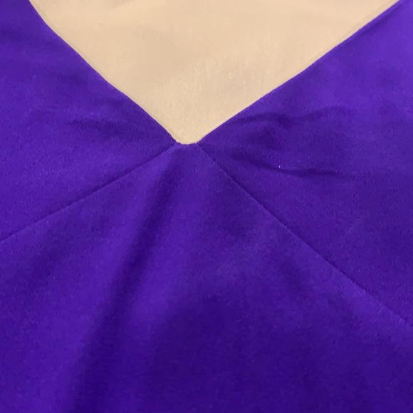 Lavender Brown silk dress - Picture 8 of 10